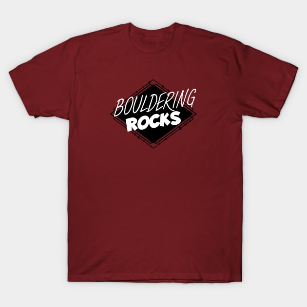 Bouldering rocks T-Shirt by maxcode